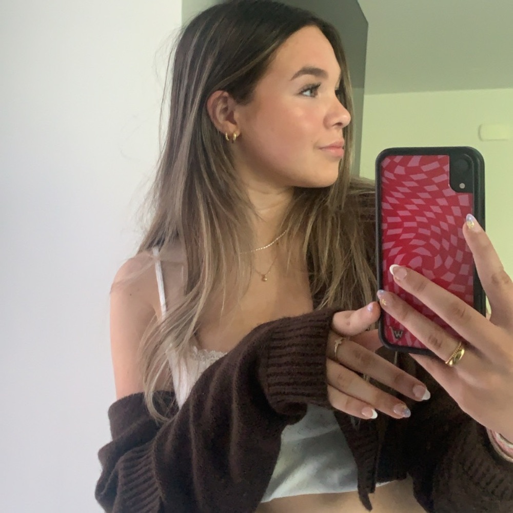 Garage brown cardigan